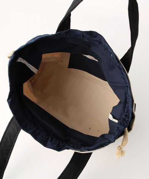 Another Edition(アナザーエディション)の「キャンバストートMサイズ/AE CANVAS TOTE M(トートバッグ・レディース・ホワイト/ブラック/ブラウン・フリー)」の8枚目の写真