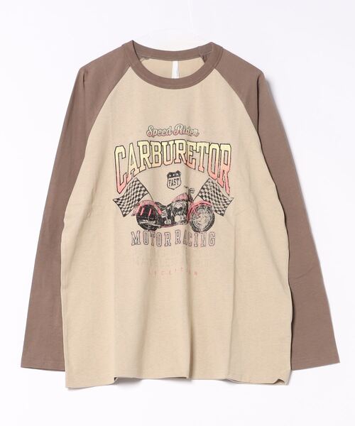 楽天市場】ラグラン（柄スカル）（Tシャツ・カットソー