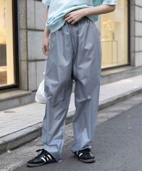 FORECAST(フォーキャスト)の「【FORECAST】軽量&撥水ポリエステルパンツ キャンプ アウトドア 雨の日 レインパンツ 2206/2218(その他パンツ・メンズ・ブラック/シルバー/ネイビー/レッド/グリーン・M/L/XL/S)」の5枚目の写真