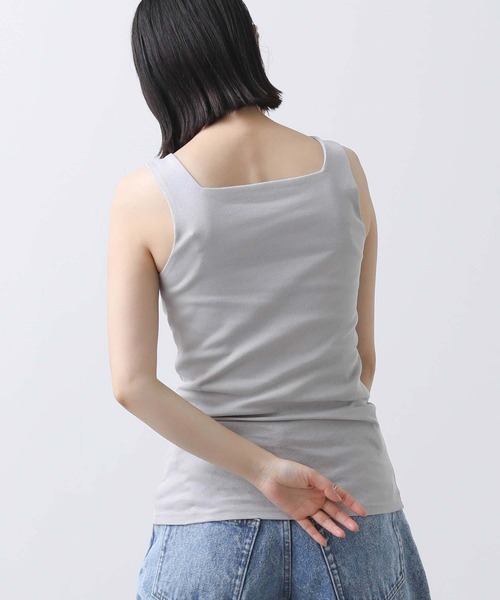 Gready Brilliant（グレディブリリアン）の「フライス２ｗａｙタンク（タンクトップ・レディース・ライトグレー/オフホワイト/チャコールグレー/ライトブルー・38）」の20枚目の写真