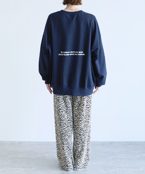 reca（レカ）の「ちびロゴスウェット（Tシャツ/カットソー・レディース・ネイビー/グレー/オフホワイト・FREE）」の14枚目の写真