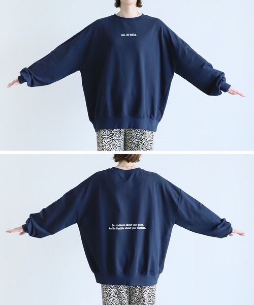 reca（レカ）の「ちびロゴスウェット（Tシャツ/カットソー・レディース・ネイビー/グレー/オフホワイト・FREE）」の15枚目の写真