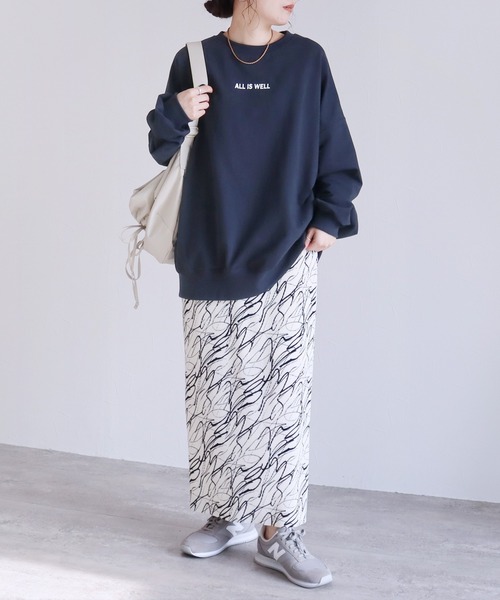 reca（レカ）の「ちびロゴスウェット（Tシャツ/カットソー・レディース・ネイビー/グレー/オフホワイト・FREE）」の10枚目の写真