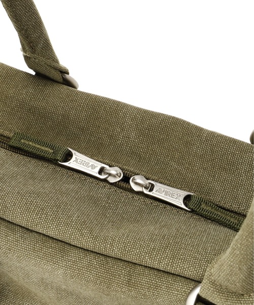 AVIREX(アヴィレックス)の「STENCIL BOSTON BAG/ステンシルボストンバッグ(ボストンバッグ・レディース・オリーブ・FREE)」の9枚目の写真