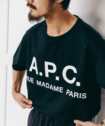 A.P.C. | 【A.P.C. / アーペーセー】別注 オーバーサイズ ロゴプリント Tシャツ(Tシャツ/カットソー)