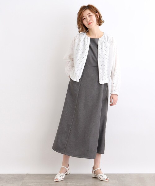 ワンピース Gillian SLY | BACK OPEN CUT JQ ロングワンピース (ワンピース(ミニ