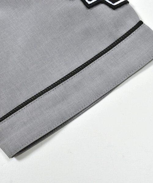 WASK（ワスク）の「【接触冷感】ファンマートロストレッチパイピングバイカラーシャツ(100~160cm)（シャツ/ブラウス・キッズ・グレー・110cm/120cm/140cm/150cm/160cm/130cm/100cm）」の7枚目の写真