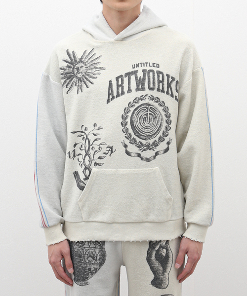 untitled artworks / アンタイトルドアートワークス】Hoodie Reversed