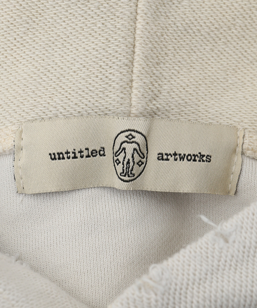 EDIFICE(エディフィス)の「【untitled artworks / アンタイトルドアートワークス】Hoodie Reversed Double(パーカー・メンズ・アイボリー・SMALL)」の21枚目の写真