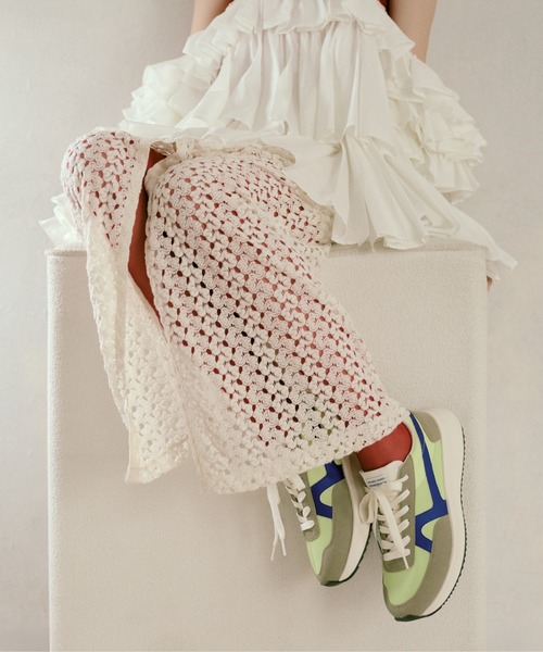 MoonStar（ムーンスター）の「MOONSTAR JAGUAR JOG 1 Skooler ムーンスター ジャガージョグ スクーラー スニーカー 厚底（スニーカー・レディース・グレー系その他/ブラック/アイボリー/ベージュ/ブラック系その他・23/22/25/24/28/27/26）」の5枚目の写真