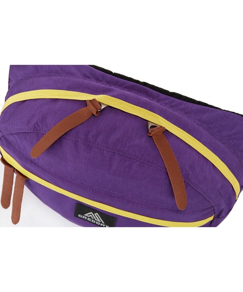 GREGORY(グレゴリー)の「TAILMATE S V2 / テールメイトS / パープル/イエロー(ボディバッグ/ウエストポーチ・メンズ・バイオレット・FREE)」の4枚目の写真