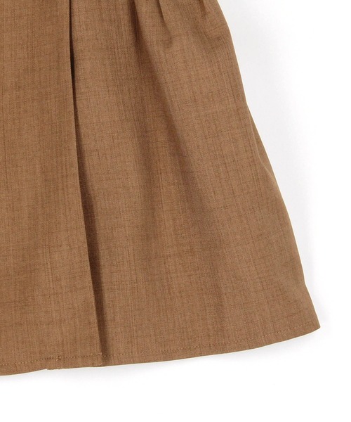 NICOLE white（ニコルホワイト）の「サイドタックジレ（ベスト・レディース・モカ/グレー/ブラック・FREE）」の5枚目の写真