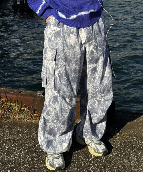 Perushu(ペルーシュ)の「アソートデザインカーゴスノーパンツ(カーゴパンツ・メンズ・ブラック/グレー系/ブラック系・SMALL/MEDIUM/LARGE)」の20枚目の写真