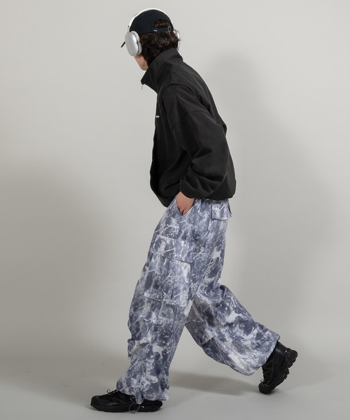 Perushu(ペルーシュ)の「アソートデザインカーゴスノーパンツ(カーゴパンツ・メンズ・ブラック/グレー系/ブラック系・SMALL/MEDIUM/LARGE)」の9枚目の写真