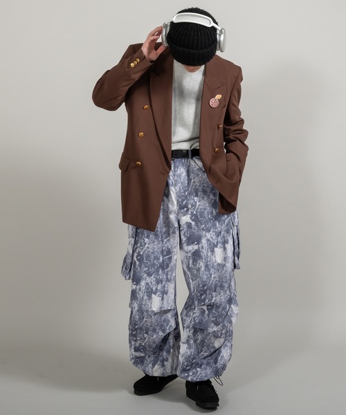 Perushu(ペルーシュ)の「アソートデザインカーゴスノーパンツ(カーゴパンツ・メンズ・ブラック/グレー系/ブラック系・SMALL/MEDIUM/LARGE)」の14枚目の写真