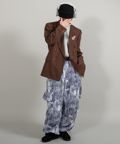 Perushu(ペルーシュ)の「アソートデザインカーゴスノーパンツ(カーゴパンツ・メンズ・ブラック/グレー系/ブラック系・SMALL/MEDIUM/LARGE)」の15枚目の写真