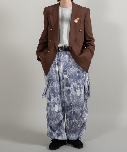 Perushu(ペルーシュ)の「アソートデザインカーゴスノーパンツ(カーゴパンツ・メンズ・ブラック/グレー系/ブラック系・SMALL/MEDIUM/LARGE)」の10枚目の写真