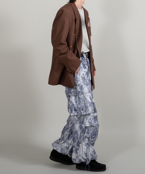 Perushu(ペルーシュ)の「アソートデザインカーゴスノーパンツ(カーゴパンツ・メンズ・ブラック/グレー系/ブラック系・SMALL/MEDIUM/LARGE)」の12枚目の写真