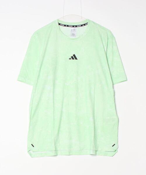adidas(アディダス)の「アディダス adidas パワー ワークアウト 半袖Tシャツ(Tシャツ/カットソー・メンズ・ホワイト/ライトグリーン/オレンジ/ブラック・S/M/L/LL/3L)」の4枚目の写真