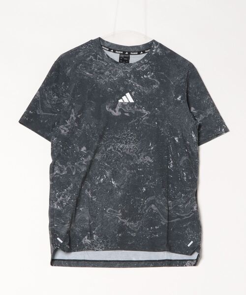adidas(アディダス)の「アディダス adidas パワー ワークアウト 半袖Tシャツ(Tシャツ/カットソー・メンズ・ホワイト/ライトグリーン/オレンジ/ブラック・S/M/L/LL/3L)」の3枚目の写真