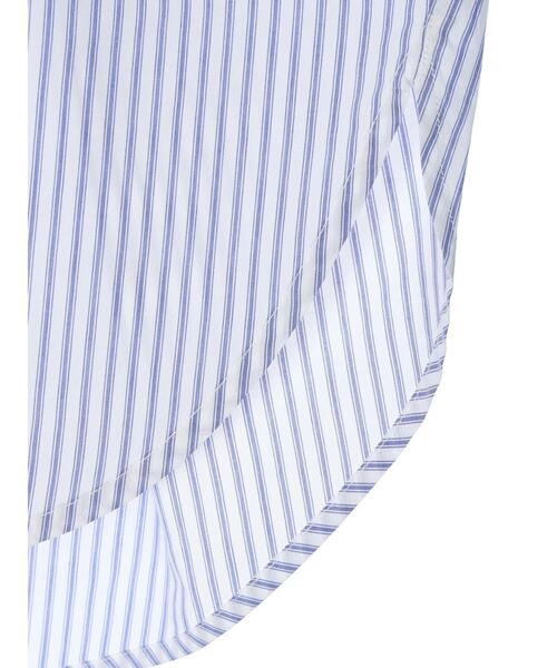 AMERICAN HOLIC（アメリカンホリック）の「接触冷感バックギャザーシャツ（シャツ/ブラウス・レディース・ストライプ/オフホワイト・L/M）」の20枚目の写真