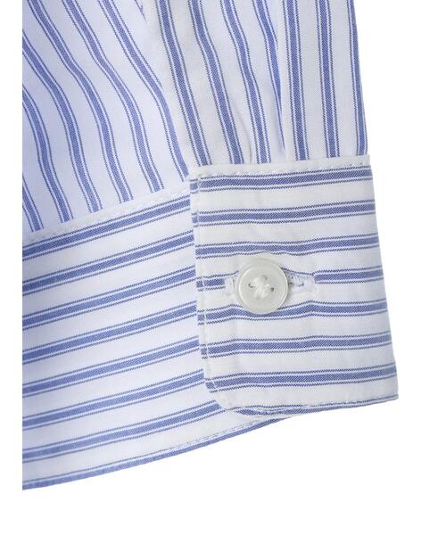 AMERICAN HOLIC（アメリカンホリック）の「接触冷感バックギャザーシャツ（シャツ/ブラウス・レディース・ストライプ/オフホワイト・L/M）」の21枚目の写真