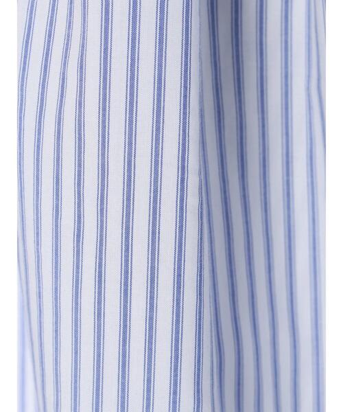 AMERICAN HOLIC（アメリカンホリック）の「接触冷感バックギャザーシャツ（シャツ/ブラウス・レディース・ストライプ/オフホワイト・L/M）」の22枚目の写真