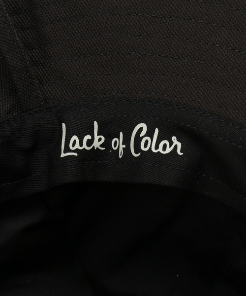 Noble(ノーブル)の「Lack of Color/ラックオブカラー キャンバスバケット(ハット・レディース・ブラック・SMALL)」の3枚目の写真