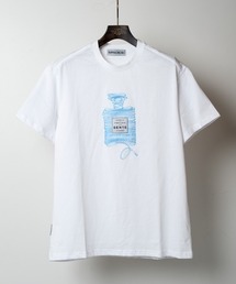 PERFUME-RIBON(パフューム リボン) コーマ糸コットン クルーネック パフュームリボン Tシャツ