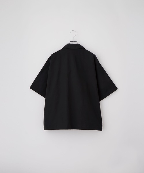 ジップデザイン ナイロンシャツジャケット（シャツ/ブラウス）｜Loose/ルース（ルース）