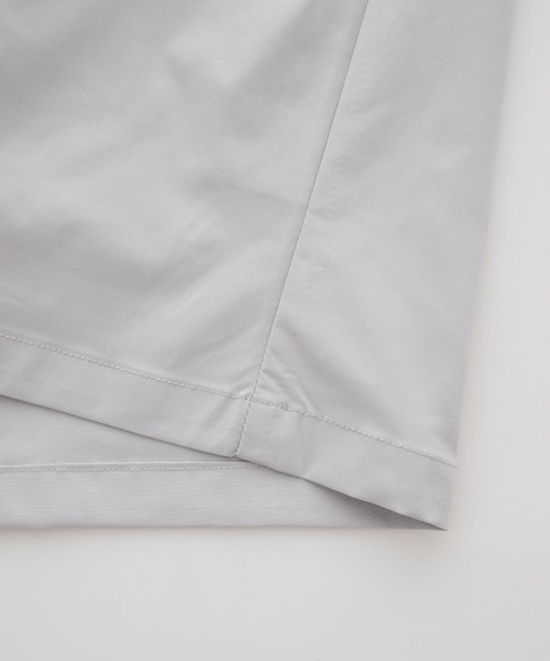 ジップデザイン ナイロンシャツジャケット（シャツ/ブラウス）｜Loose/ルース（ルース）