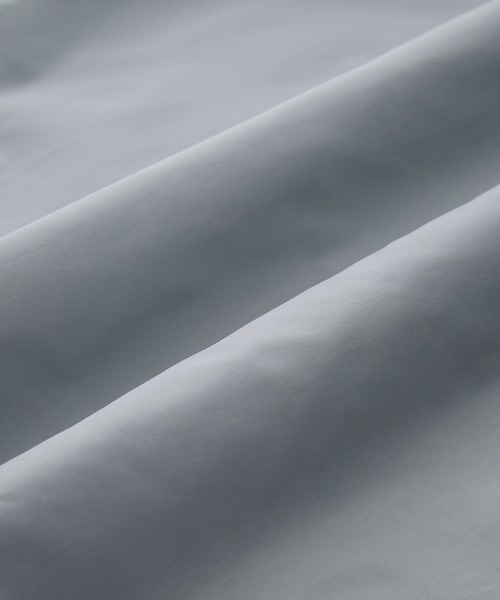 ジップデザイン ナイロンシャツジャケット（シャツ/ブラウス）｜Loose/ルース（ルース）