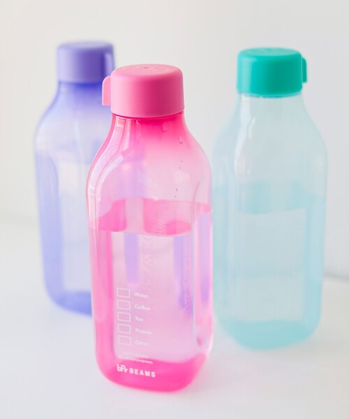 bpr BEAMS（ビーピーアール ビームス ）の「Tupperware × bPr BEAMS / 別注 スクエア エコボトル 1L（水筒・メンズ・ラベンダー/ミント/ピンク・ONE SIZE）」の10枚目の写真