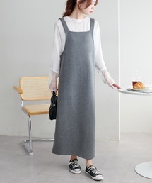 DISCOAT | 【WEB限定】カットサロペットワンピース(ワンピース)