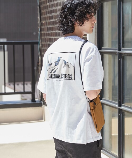 SIERRA DESIGNS(シェラデザイン)の「SIERRA DESIGNS(シエラデザインズ)別注ポケットTシャツ(Tシャツ/カットソー・メンズ・ホワイト/ベージュ/ブラック・M/L/XL)」の6枚目の写真