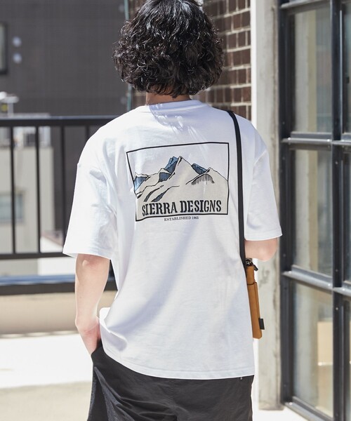 SIERRA DESIGNS(シェラデザイン)の「SIERRA DESIGNS(シエラデザインズ)別注ポケットTシャツ(Tシャツ/カットソー・メンズ・ホワイト/ベージュ/ブラック・M/L/XL)」の8枚目の写真
