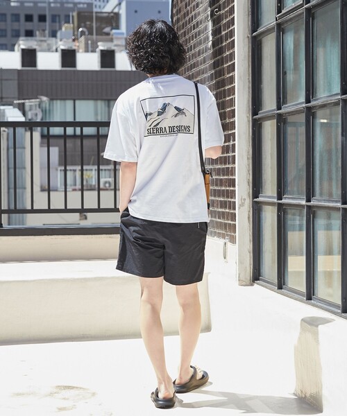 SIERRA DESIGNS(シェラデザイン)の「SIERRA DESIGNS(シエラデザインズ)別注ポケットTシャツ(Tシャツ/カットソー・メンズ・ホワイト/ベージュ/ブラック・M/L/XL)」の9枚目の写真