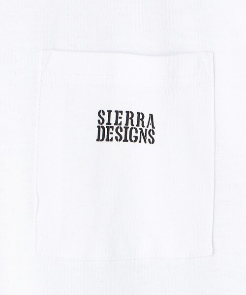 SIERRA DESIGNS(シェラデザイン)の「SIERRA DESIGNS(シエラデザインズ)別注ポケットTシャツ(Tシャツ/カットソー・メンズ・ホワイト/ベージュ/ブラック・M/L/XL)」の22枚目の写真