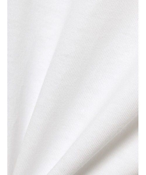 Mila Owen（ミラオーウェン）の「フレンチスリーブカットトップス【手洗い可能】（Tシャツ/カットソー・レディース・ホワイト/イエロー/ブラック・0/1）」の8枚目の写真