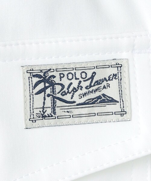 XXL Polo Ralph Lauren スイムショーツ ホワイト POLO RALPH LAUREN TRAVELER SWIM SHORT WHITE （ポロ ラルフ