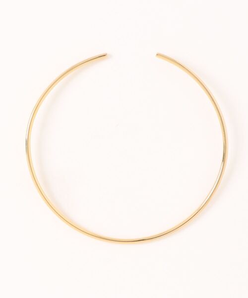 TUWAKRIM(トゥワクリム)の「【TUWAKRIM】チューブチョーカー(チョーカー・レディース・ゴールド・MEDIUM)」の9枚目の写真