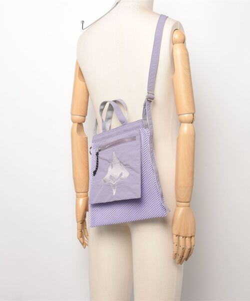 RADIO EVA（ラヂオエヴァ）の「RADIO EVA A206 EVANGELION Crochet Mesh Bag（ショルダーバッグ・メンズ・ホワイト/ブラック/パープル・FREE）」の20枚目の写真
