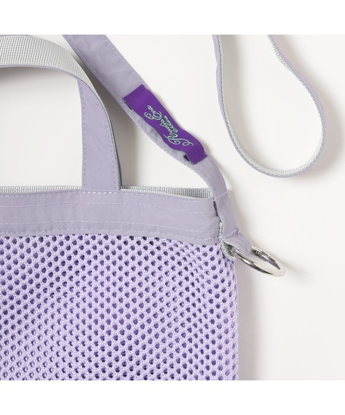 RADIO EVA（ラヂオエヴァ）の「RADIO EVA A206 EVANGELION Crochet Mesh Bag（ショルダーバッグ・メンズ・ホワイト/ブラック/パープル・FREE）」の10枚目の写真