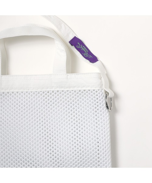 RADIO EVA（ラヂオエヴァ）の「RADIO EVA A206 EVANGELION Crochet Mesh Bag（ショルダーバッグ・メンズ・ホワイト/ブラック/パープル・FREE）」の13枚目の写真