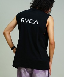 【ムラサキスポーツ限定】RVCA/ルーカ ラッシュガード/タンクトップ オーバーサイズ バックプリント BE04A-P36