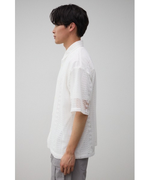 AZUL by moussy(アズールバイマウジー)の「オルテガシアーシャツ(シャツ/ブラウス・メンズ・ブラック/オフホワイト/オレンジ・FREE)」の7枚目の写真