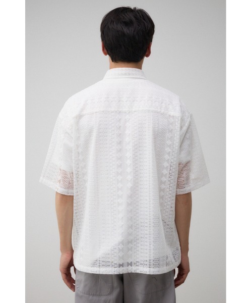 AZUL by moussy(アズールバイマウジー)の「オルテガシアーシャツ(シャツ/ブラウス・メンズ・ブラック/オフホワイト/オレンジ・FREE)」の6枚目の写真