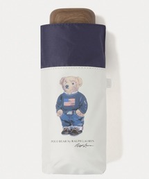 POLO RALPH LAUREN（ポロ ラルフ ローレン）の「【WEB限定】遮光100% 晴雨兼用 コンパクト折りたたみ日傘 ”ワンポイント”（折りたたみ傘）」