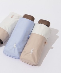 POLO RALPH LAUREN（ポロ ラルフ ローレン）の「【WEB限定】遮光100% 晴雨兼用 コンパクト折りたたみ日傘 ”ワンポイント”（折りたたみ傘）」