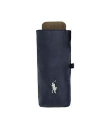 POLO RALPH LAUREN（ポロ ラルフ ローレン）の「【WEB限定】遮光100% 晴雨兼用 コンパクト折りたたみ日傘 ”ワンポイント”（折りたたみ傘）」